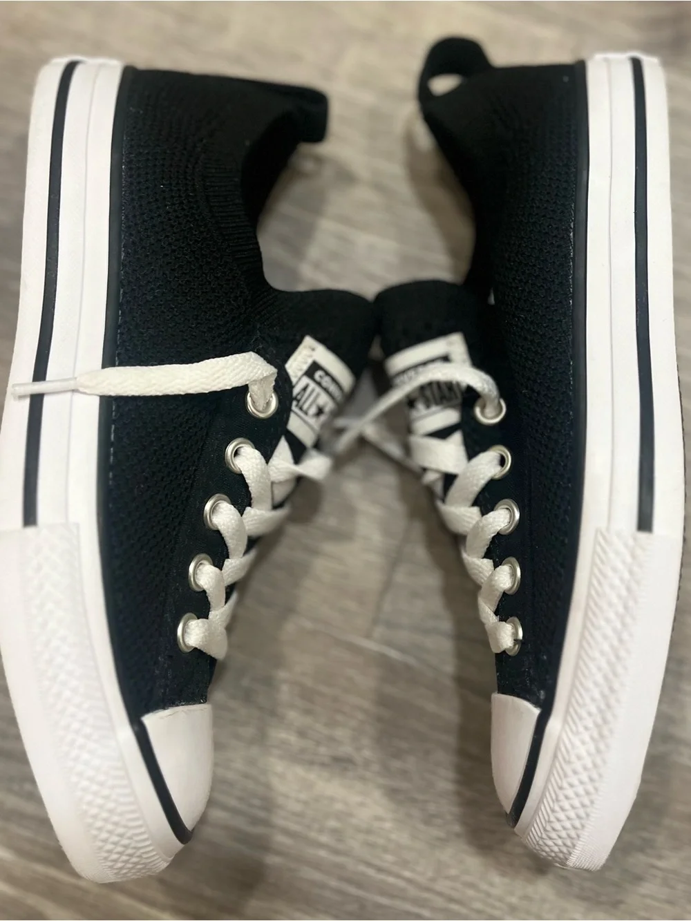 Converse Low Top Sneakers - Black & White